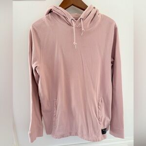 Abercrombie & Fitch Men's Hoodie Sweater Pink Sweatshirt %100 Cotton Size M